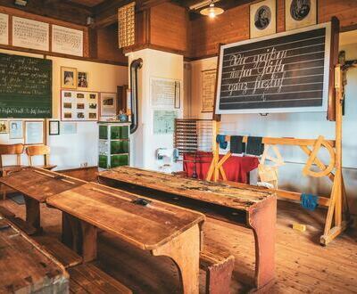Schulb�nke Heimatmuseum Hotzenwald