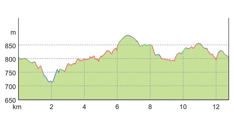 H�henprofil Hotzenpfad
